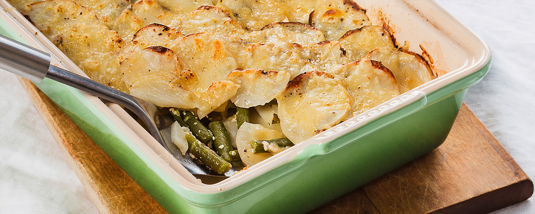 Green Bean & Potato Gratin Green Valley Organics
