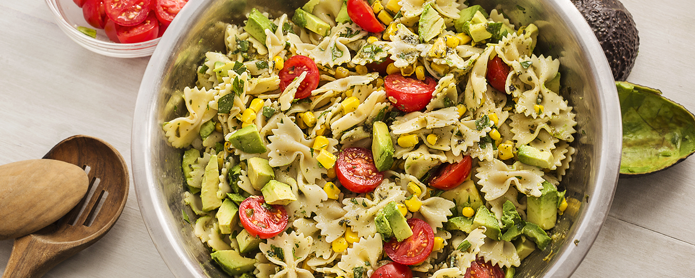 Avocado Pesto Pasta Salad Green Valley Organics